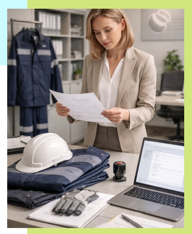 Сертификация спецодежды в Краснокаменске от 7155 р. | Алешин-Ксн