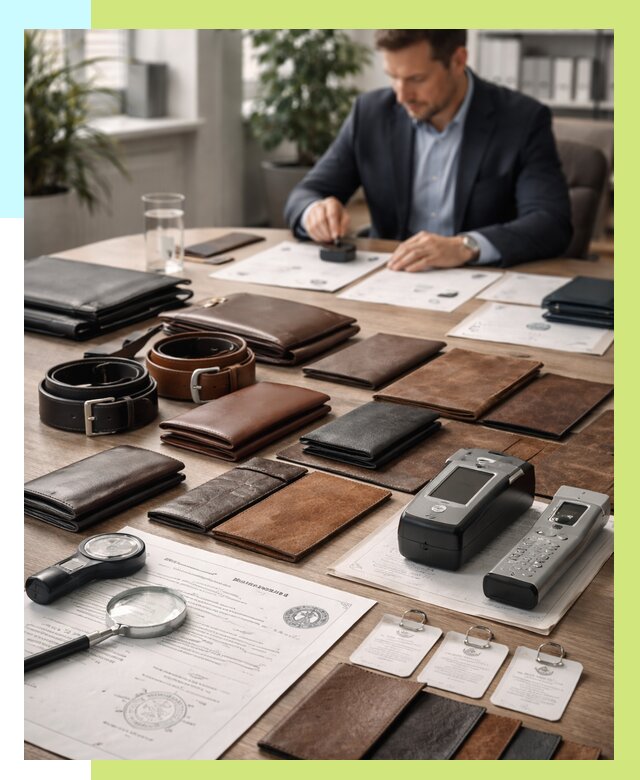 Сертификация кожаных изделий в Краснокаменске от 12265 р. | Алешин-Ксн