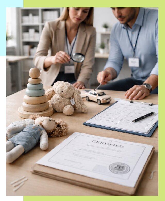 Сертификация игрушек в Краснокаменске от 12265 р. | Алешин-Ксн