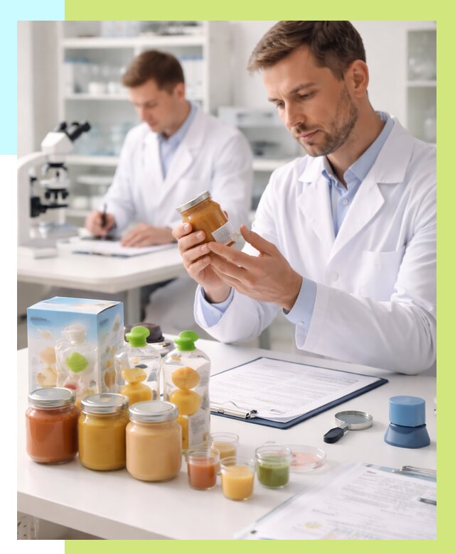 Сертификация детского питания в Краснокаменске от 30663 р. | Алешин-Ксн