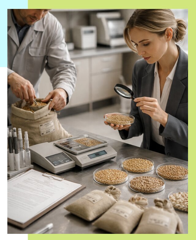 Сертификация зерна в Краснокаменске по цене от 15332 р. | Алешин-Ксн