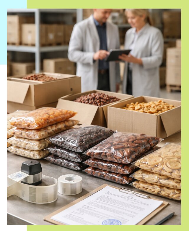 Сертификация сухофруктов в Краснокаменске от 12265 р. | Алешин-Ксн под ключ