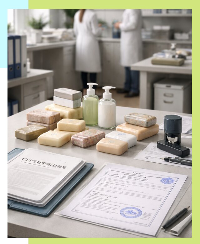 Сертификация мыла и сертификат на мыло в Краснокаменске от 12265 | Алешин-Ксн