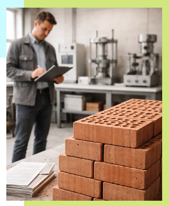 Сертификация кирпича в Краснокаменске от 15332 р. | Алешин-Ксн под ключ