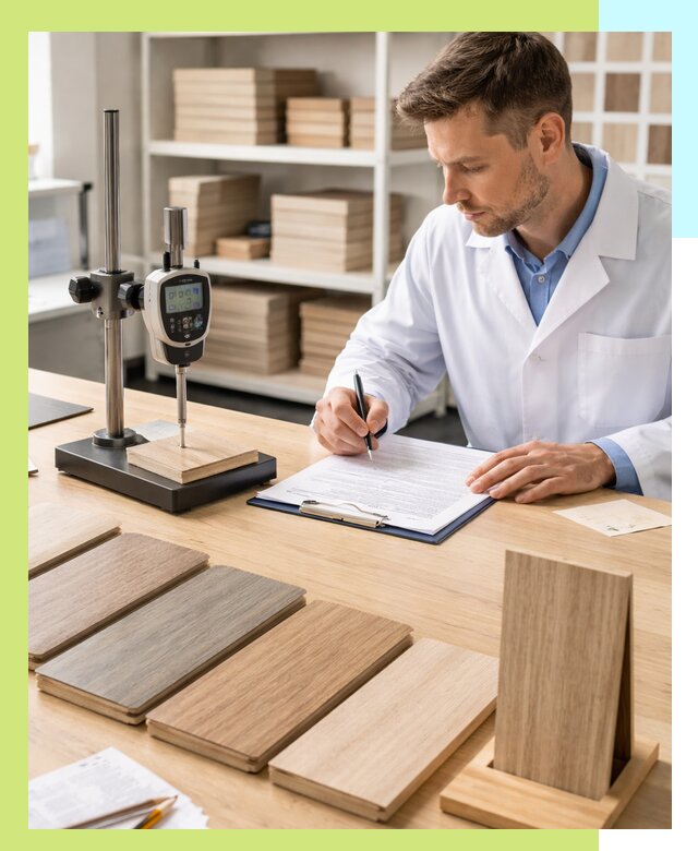 Сертификация ламината с испытаниями и оформлением документов в Краснокаменске