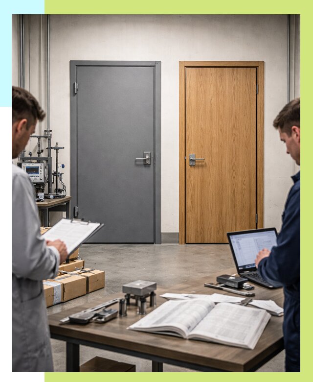 Сертификация дверей в Краснокаменске от 8177 р. под ключ | Алешин-Ксн