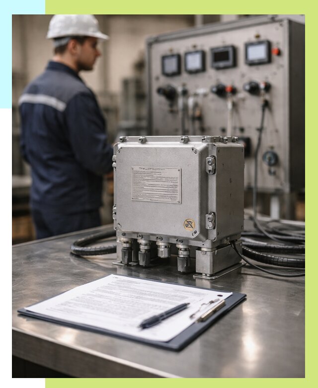 Сертификация взрывозащищенного оборудования в Краснокаменске от 35774 р. | Алешин-Ксн