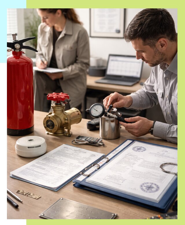 Сертификация пожарного оборудования в Краснокаменске от 15332 р.|Алешин-Ксн