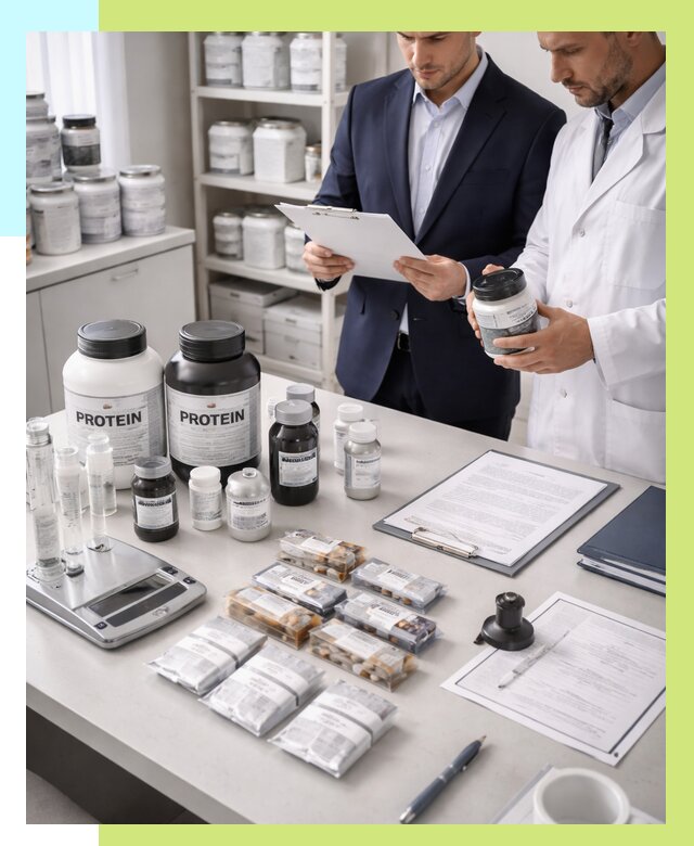 Сертификация спортивного питания в Краснокаменске от 15332 р., Алешин-Ксн