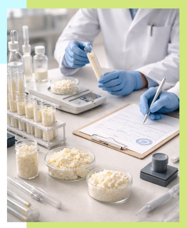 Сертификация творога в Краснокаменске от 12265 р. под ключ | Алешин-Ксн