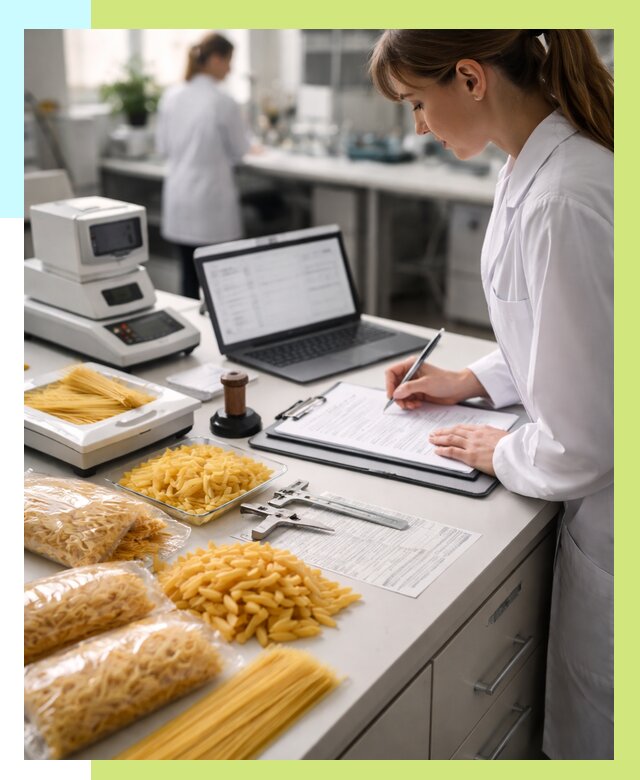 Сертификация макаронных изделий в Краснокаменске от 15332 р. | Алешин-Ксн