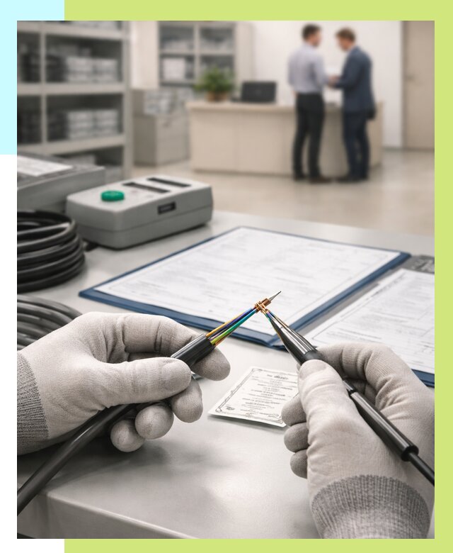 Сертификация провода в Краснокаменске от 18398 р. в Алешин-Ксн