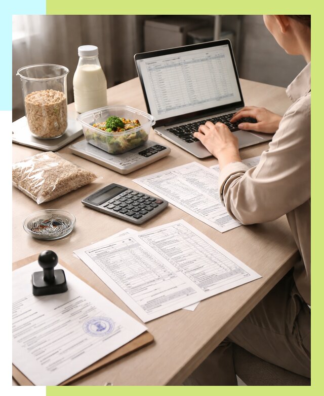 Просчет БЖУ для маркировки в Краснокаменске от 1533 р. | Алешин-Ксн