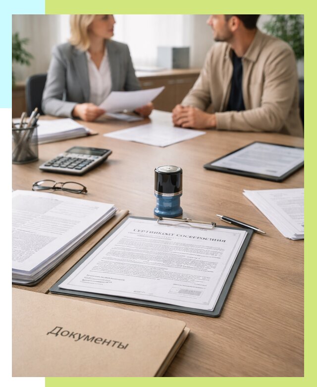 Сертификат соответствия на продукцию в Краснокаменске от 15332 р.|Алешин-Ксн