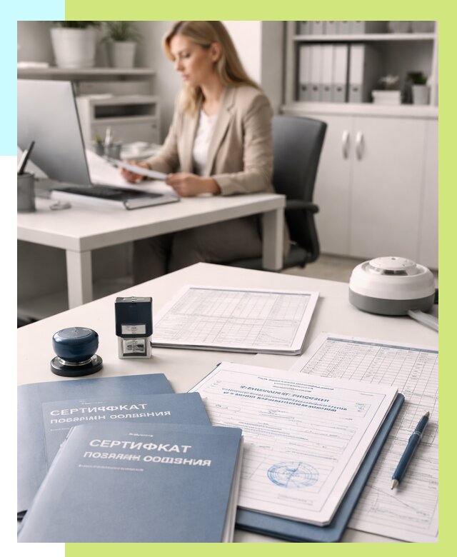 Сертификаты пожарной безопасности в Краснокаменске от 15332 р. | Алешин-Ксн