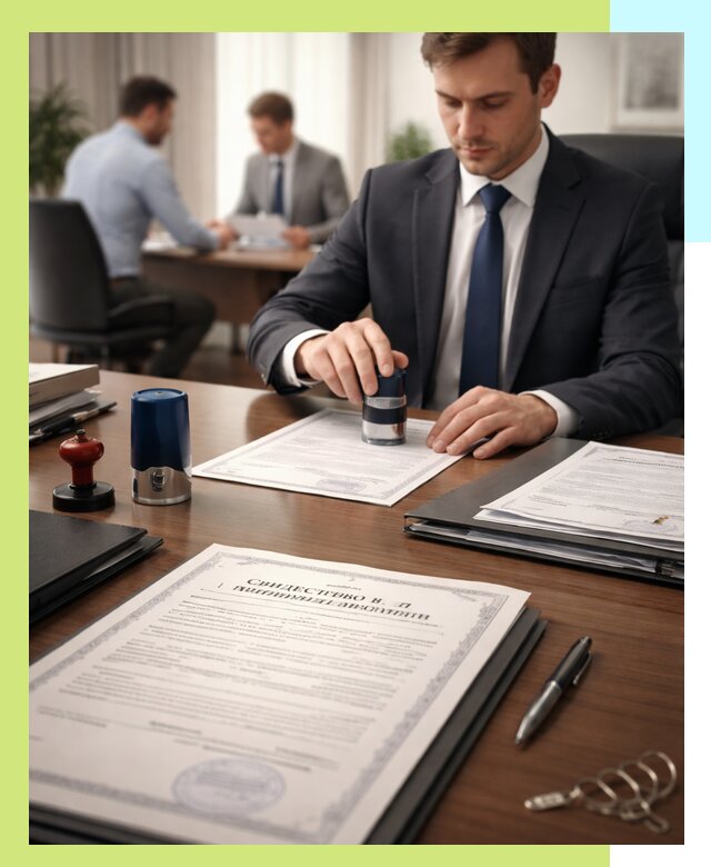 Оформление свидетельства о государственной регистрации в Краснокаменске