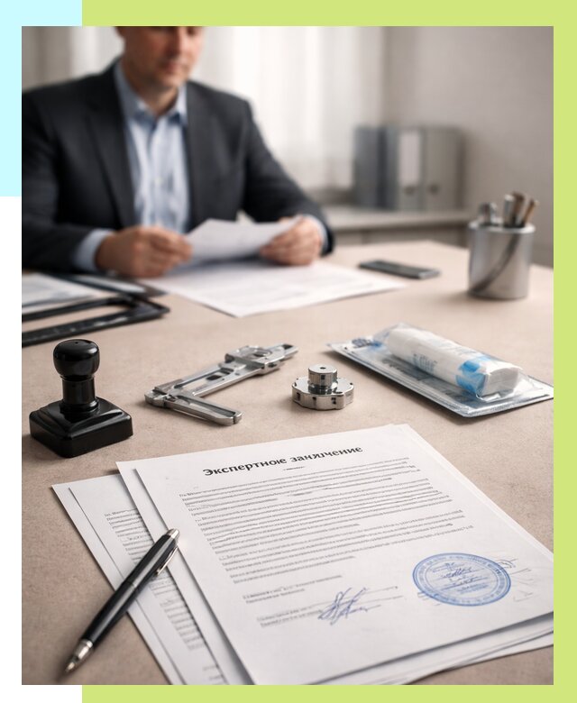 Экспертное заключение на продукцию в Краснокаменске от 8688 р. | Алешин-Ксн