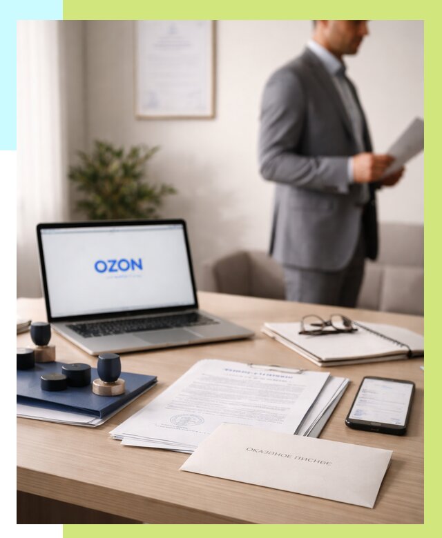 Отказное письмо для Ozon в Краснокаменске от 3577 р. | Алешин-Ксн