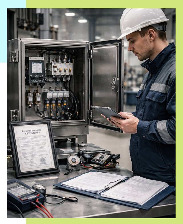 Сертификат взрывозащиты в Краснокаменске от 45995 р. | Алешин-Ксн