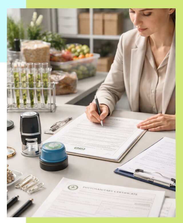 Фитосанитарный сертификат оформить в Краснокаменске от 4599 р. | Алешин-Ксн