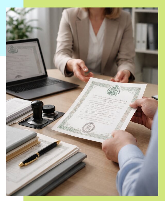 Халяль сертификат в Краснокаменске, получить от 15332 р. | Алешин-Ксн