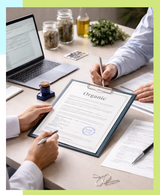 Оформление сертификат органик в Краснокаменске от 30663 р. | Алешин-Ксн