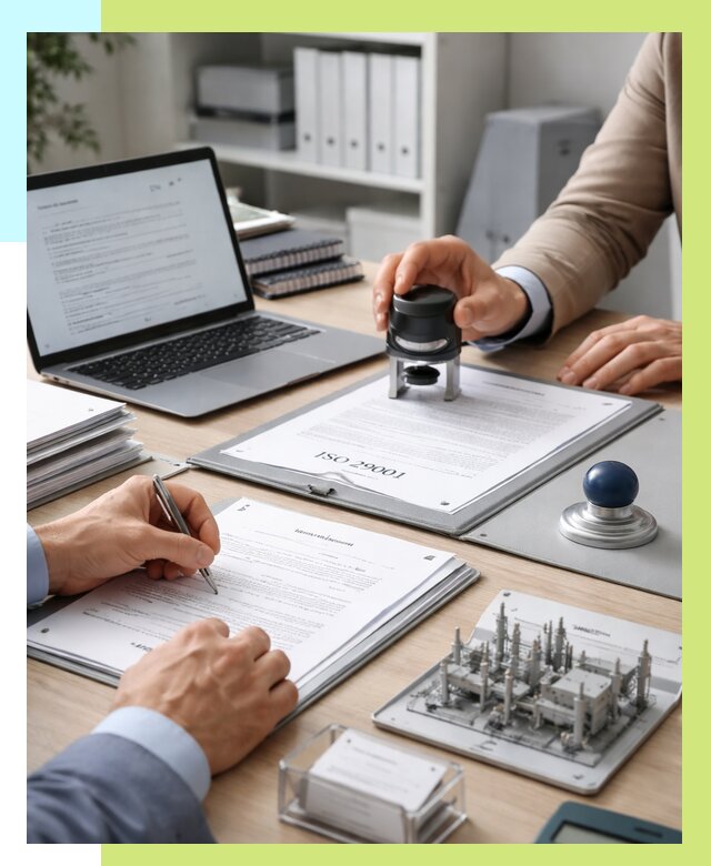 Сертификат ISO 29001 в Краснокаменске под ключ от 76658 р. | Алешин-Ксн