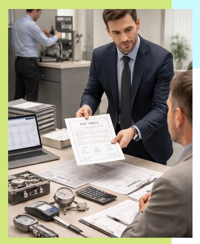 Выдача сертификата ISO 10012 по требованиям метрологии в Краснокаменске