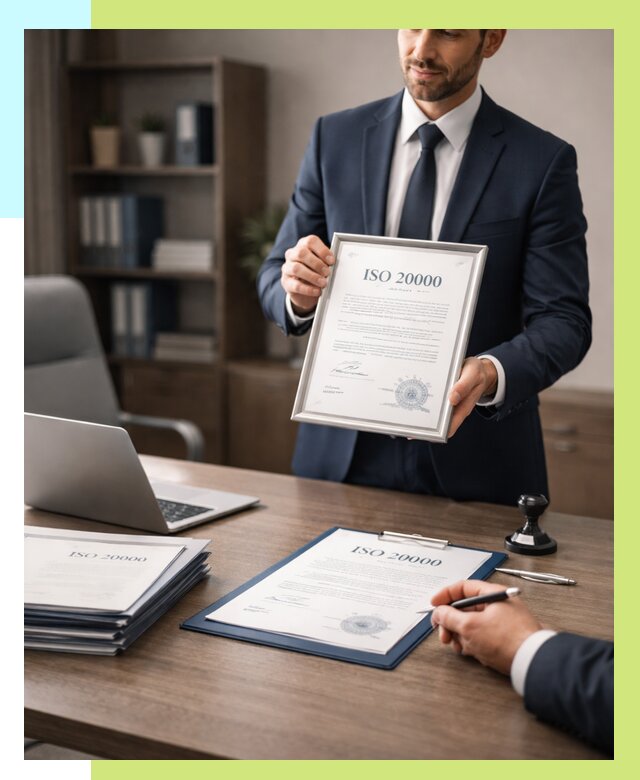 Сертификат ISO 20000 в Краснокаменске под ключ от 122652 р., Алешин-Ксн