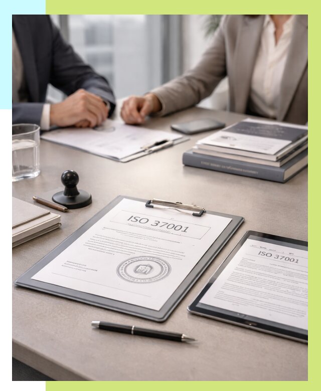 Сертификат ISO 37001 в Краснокаменске оформить от 122652 р. Алешин-Ксн