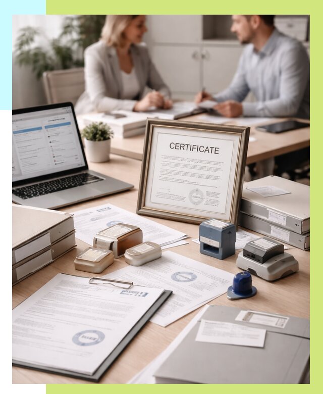 Сертификация компании в Краснокаменске от 45995 р. | Алешин-Ксн — заказ